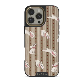 Late Again - iPhone 16 Pro Max Case, Elite Dark (MagSafe) / Gold