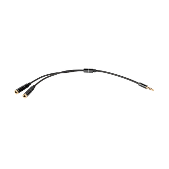 LP Oem Adapteris 2xAUX - AUX 3.5mm 0.2m