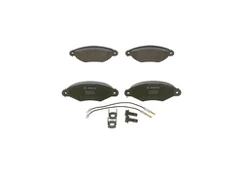 BOSCH 0 986 424 455 Brake pad set kaina