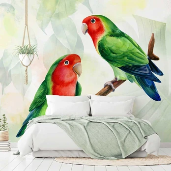 Artgeist Fototapetas - Lovebirds