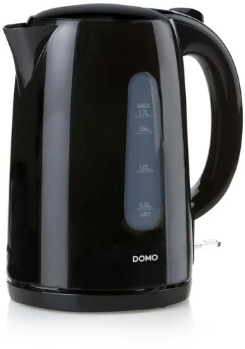 DOMO DO9194WK Elektrinis virdulys 1,7 l, juodas