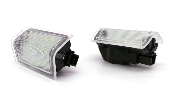 Mercedes LED durų žibintai 2 vnt