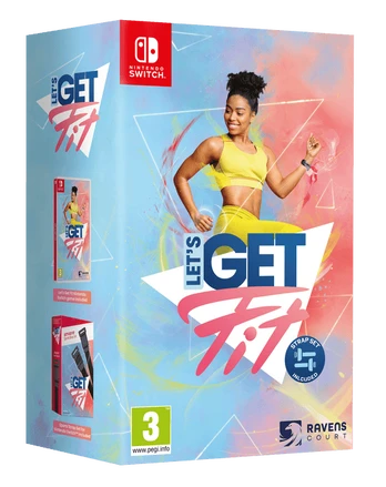 Let's Get Fit Includes Joy Con Straps