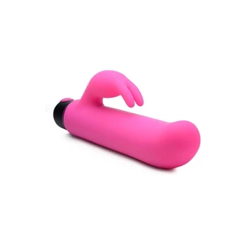 Xr Brands BANG XL Bullet Silicone Set with Curved Tip & Rabbit Attachment
