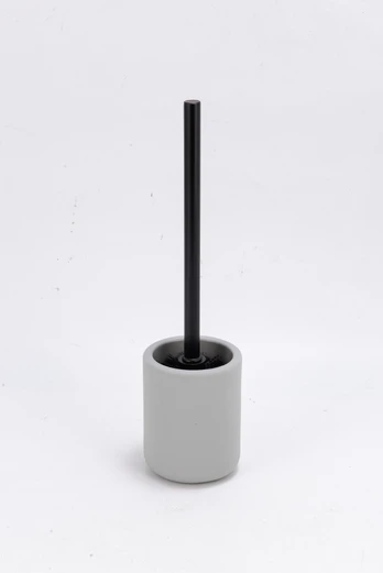 Tualeto šepetys Domoletti, pilka, 10 cm x 36 cm x 10 cm