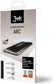 3MK lenkta ARC ekrano apsauga, skirta Galaxy S6 Edge