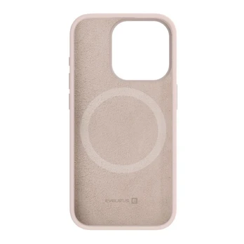 Evelatus iPhone 15 Pro Max Premium Magsafe Soft Touch silikoninis dėklas Apple Pink Sand