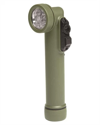 Mil-Tec OD 6 LED ANGLEHEAD FLASHLIGHT