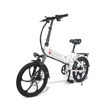 Elektrinis dviratis Samebike 20LVXD30 20'', baltas