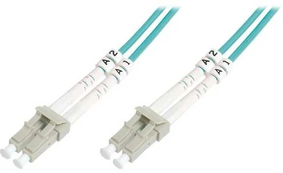 Digitus Fiber Optic Multimode Patch Cord, OM 3, LC / LC, 20 m, I-VH, OM3, LC, LC
