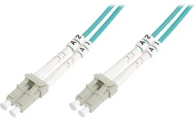 Digitus Fiber Optic Multimode Patch Cord, OM 3, LC / LC, 20 m, I-VH, OM3, LC, LC kaina