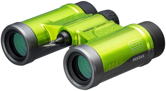 Pentax Ud 9x21 žalios spalvos žiūronai