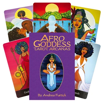 Afro Goddess Tarot Arcanas kortos