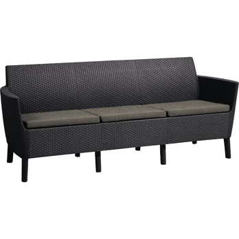 Sofa Keter Salemo, ruda|pilka