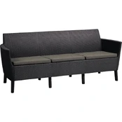 Sofa Keter Salemo, ruda|pilka kaina