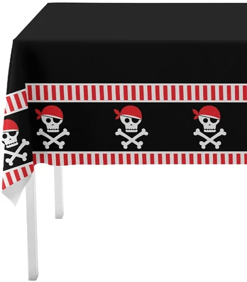 Piratų staltiesė – Vakarėlio dekoracija