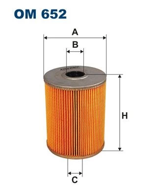 Alyvos filtras FILTRON OM 652
