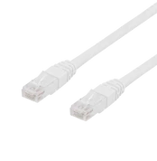 Kabelis DELTACO UTP CAT6, 10gbit/s, 5.0m, baltas / TP-65V-K kaina