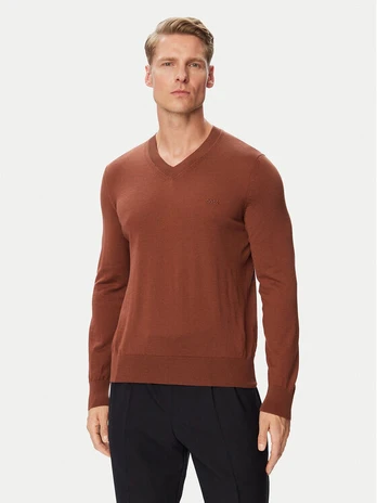 BOSS Megztinis H-Melba-L 50571907 Ruda Regular Fit