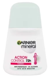 Rutulinis dezodorantas Garnier Mineral Action Control Thermic Roll-On, 50ml kaina