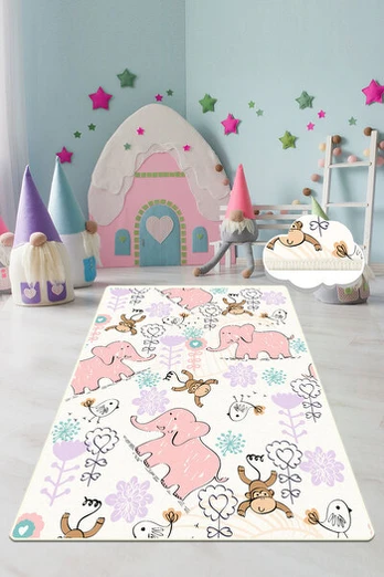 Kilimas Pink Elephant 80x200 cm