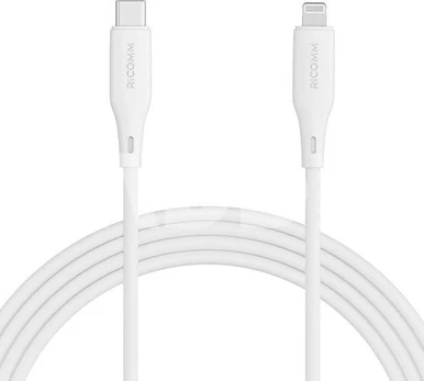 USB-C to Lightning Cable Ricomm RLS007CLW 2.1m