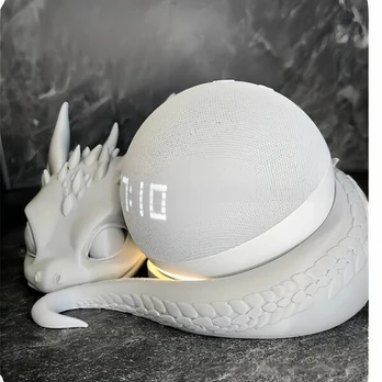 3D Spausdintas Drakono Echo Dot Laikiklis, Ryškios spalvos
