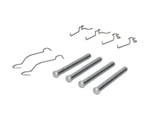 TRW PFK537 Brake pad fitting kit kaina