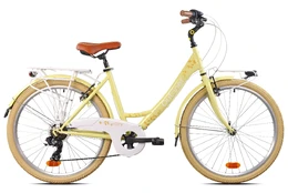 Dviratis miesto Outliner, 26 ", geltonas kaina