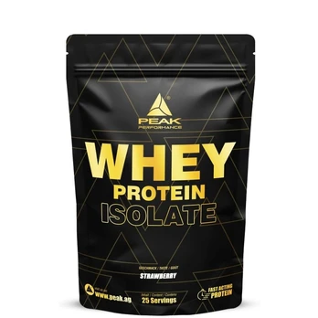 Peak Whey Protein Isolate 750 g. - Strawberry skonis