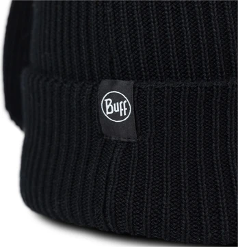 Buff Czapka dziecięca BUFF KNITTED BEANIE FUN RABBIT BLACK one size