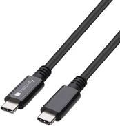 Kabelis Techly 362602, 2 x USB-C, 80 cm, juoda, 100 W kaina