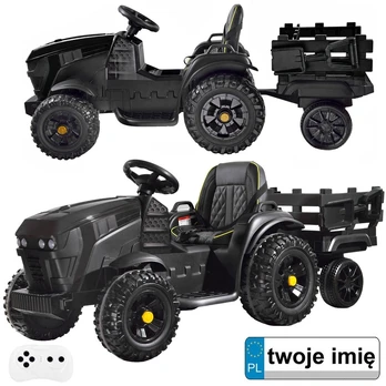 Tractor for a battery for children + trailer PA0240