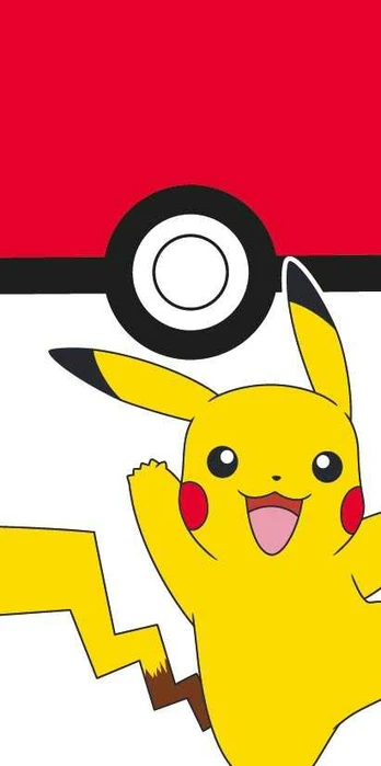 MCU Pokemon Pikachu Badehåndklæde - 100 procent bomuld