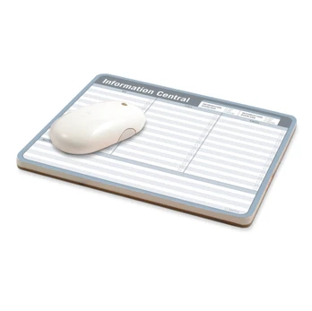 Knock Knock Information Central Paper Mousepad (Blue/Gray)