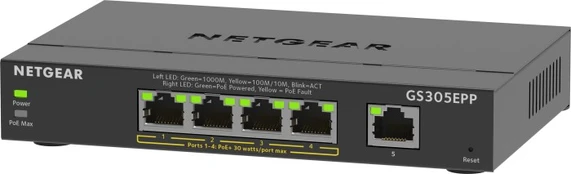 Komutatorius (Switch) Netgear 300 Series SOHO Plus GS305EPP