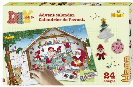 Toymax Hama gaveæske - Julekalender 1-24