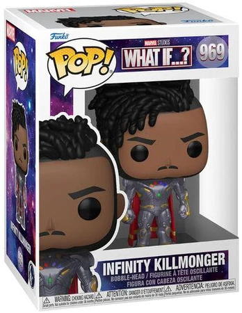 Figūrėlė Funko POP! Marvel What If Infinity Killmonger