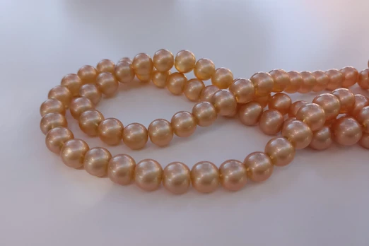 Stikliniai karoliukai 10 mm 1 gija