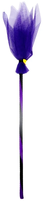 Raganos šluota, 90 cm - Violetinė