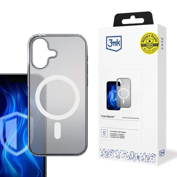 3MK Frosty MagCase iPhone 16 Plus balta/baltas