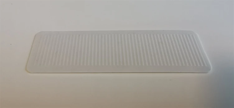 Montavimo kaladėlė EDELMAX, 30 x 100 x 1 mm, 10 vnt.