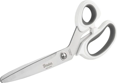 Universalios žirklės Bradas PRECISION Baltas LINE, 235 mm