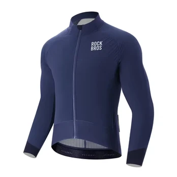 Rockbros YDWT014 Winter Fleece Double Layer Cycling Jacket Size XL - Mėlyna