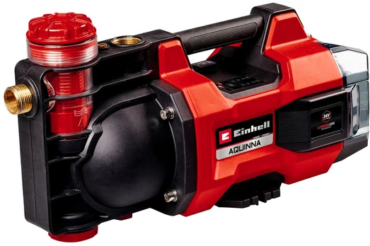 Einhell Belaidis sodo siurblys AQUINNA 36/38 F LED, 36V (2x18V)