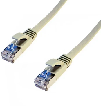 DATACOM Patch cord FTP CAT6 1m pilkas FLAT flat