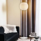 "Foscarini Gem terra" grindų lempa, balta
