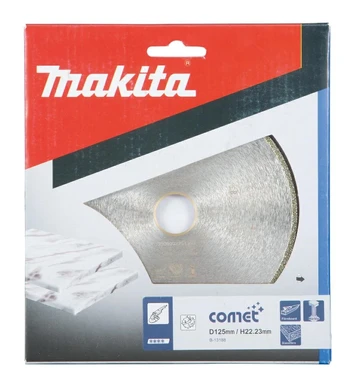 MAKITA DIAMOND BLADE 125x22,23mm SOLID (WET) MARBLE