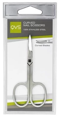 Nagų žirklės QVS Curved Nail Scissors
