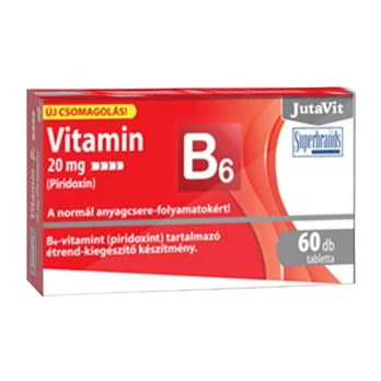 Vitaminas B6, 60 tablečių